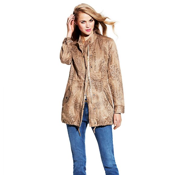 Two By VINCE CAMUTO Leopard Anorak Jacket/Coat SMALL NWT $169 - Picture 2 of 4